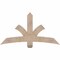 Ekena Millwork Davenport Smooth Timber Gable Bracket, Douglas Fir, 60"W x 32"H x 3 1/2"D x 5 1/2"F, 13/12 Pitch GBW060X32X0406DAV00SDF - alternate 1